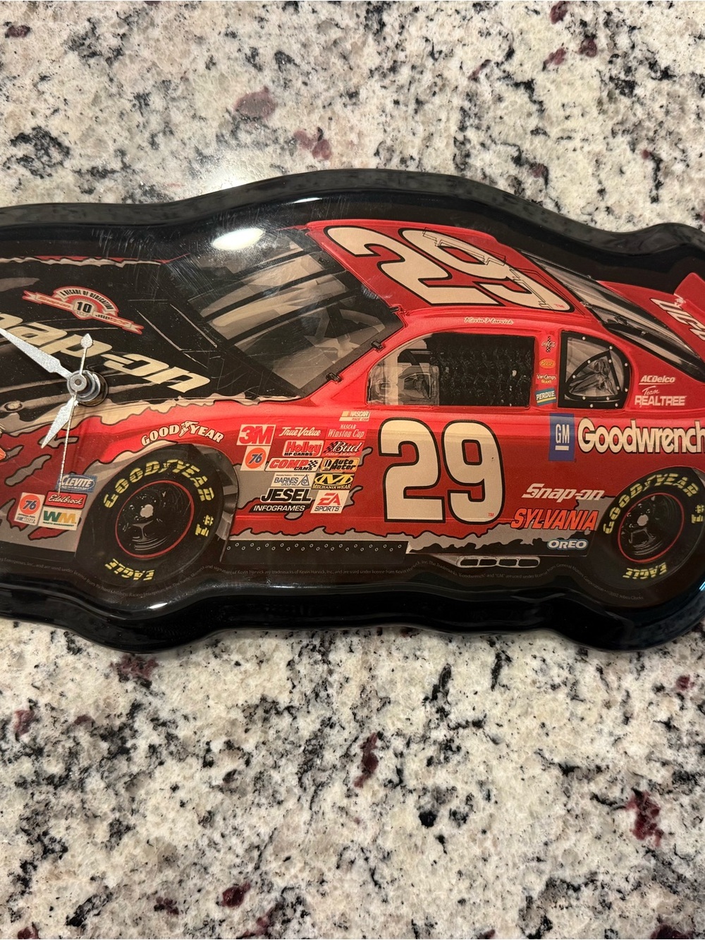 Limited Edition Kevin Harvick #29 Goodwrench NASCAR Jebco Clock #3429/5000